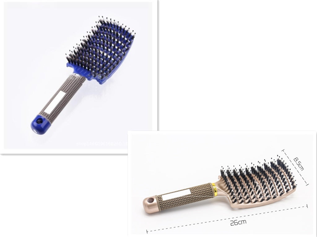 Hairbrush Anti Kit Brushy Women Detangler Hair Brush Bristle Nylon Scalp Massage Teaser Hair Brush Comb Hairbrush Anti Kit Brushy Women Detangler Hair Brush Bristle Nylon Scalp Massage Teaser Hair Brush Comb